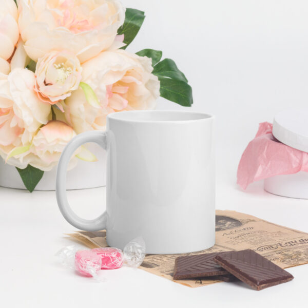 White glossy mug - Image 2